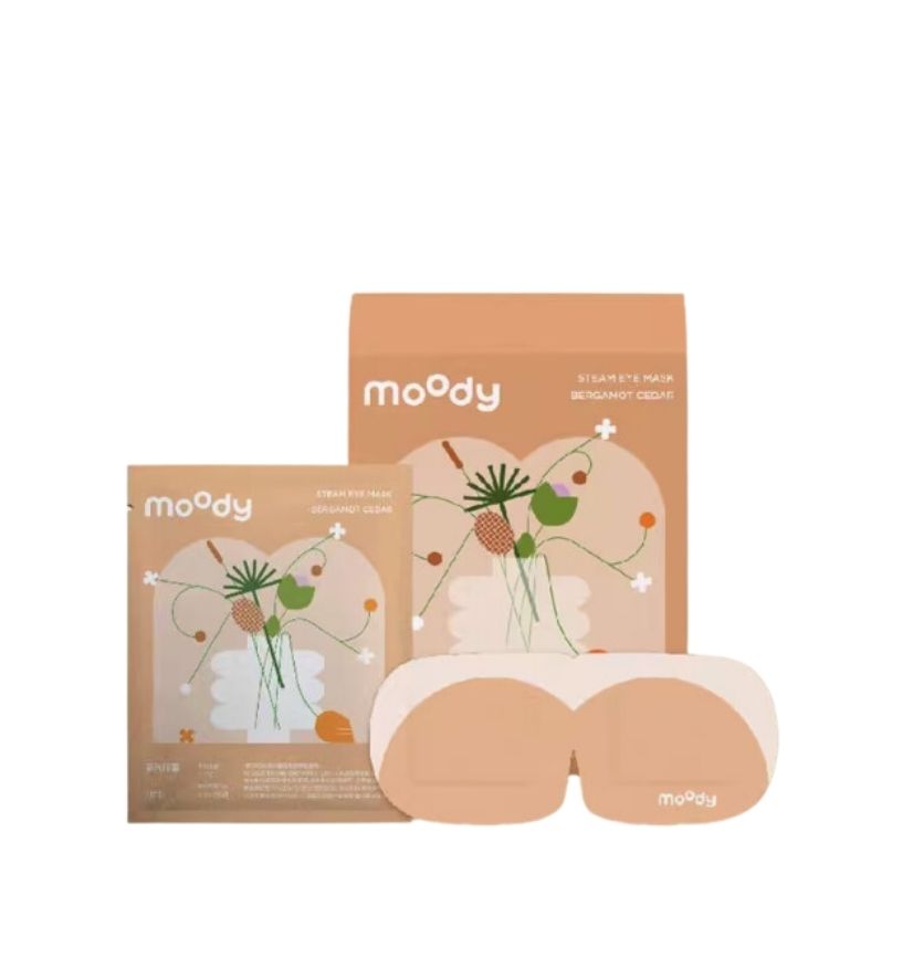 Steam Eye Mask, 10-Piece Hot Compress Sleep & Light-Blocking Eye Mask with Bergamot & Cedarwood